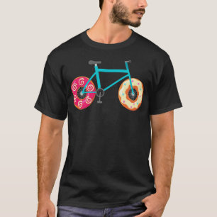 Camiseta Bicicleta Donut Con Ruedas Donut