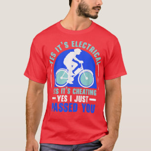 Camiseta Bicicleta eléctrica E-Bicicleta Bicicleta Lover Bi