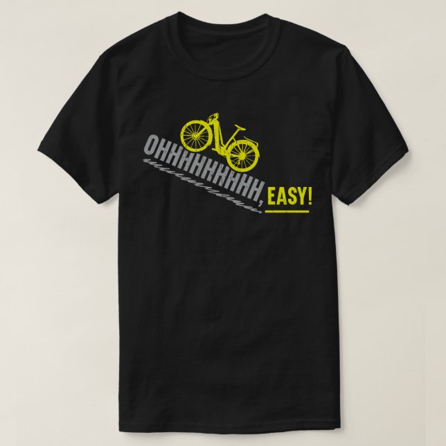 Camiseta Bicicleta electrónica para bicicleta eléctrica Bic (Diseño del anverso)