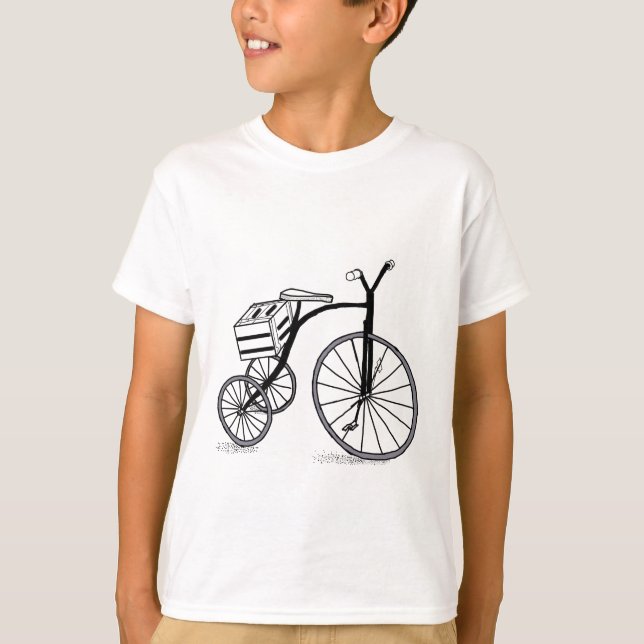 Camiseta Bicicleta en 3 ruedas (Anverso)