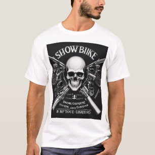 Camiseta Bicicleta en estilo o potencia del pedal