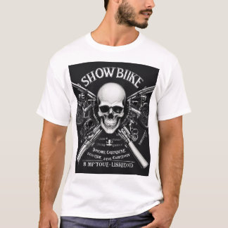 Camiseta Bicicleta en estilo o potencia del pedal