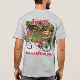 Camiseta Bicicleta estilo Krate de tamaño para adultos rojo