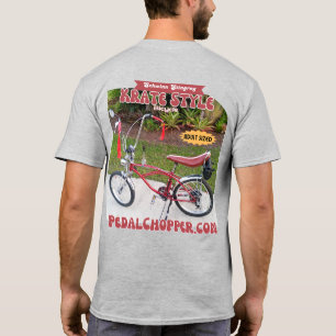 Camiseta Bicicleta estilo Krate de tamaño para adultos rojo