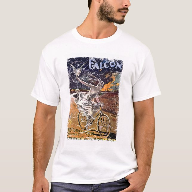 Camiseta Bicicleta Falcon - angustiada (Anverso)