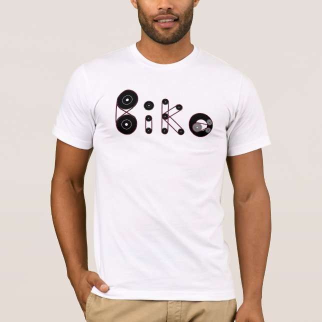 Camiseta Bicicleta Gear (Anverso)