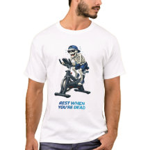 Bicicleta Giratoria de Esqueleto Diseño Divertido 