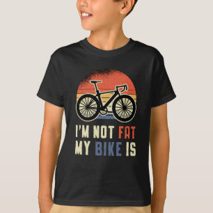 Camiseta Bicicleta gorda No soy gorda Mi Bicicleta es el ci
