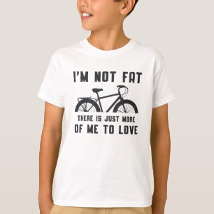 Camiseta Bicicleta Grasa No soy Fat Love Bike MTB Biker Fat