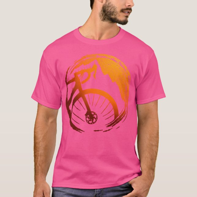 Camiseta Bicicleta Gravel (Anverso)