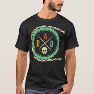Camiseta Bicicleta Guay Bike Skull Dad Mountain BikingCicli