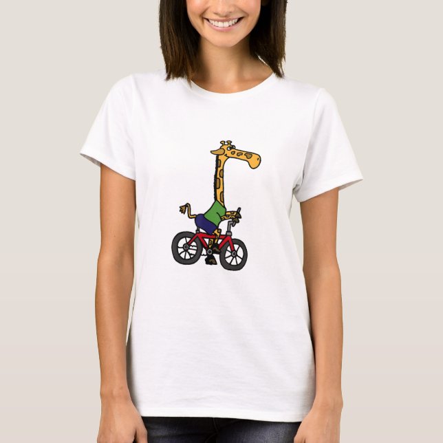 Camiseta Bicicleta Guay Giraffe Riding (Anverso)