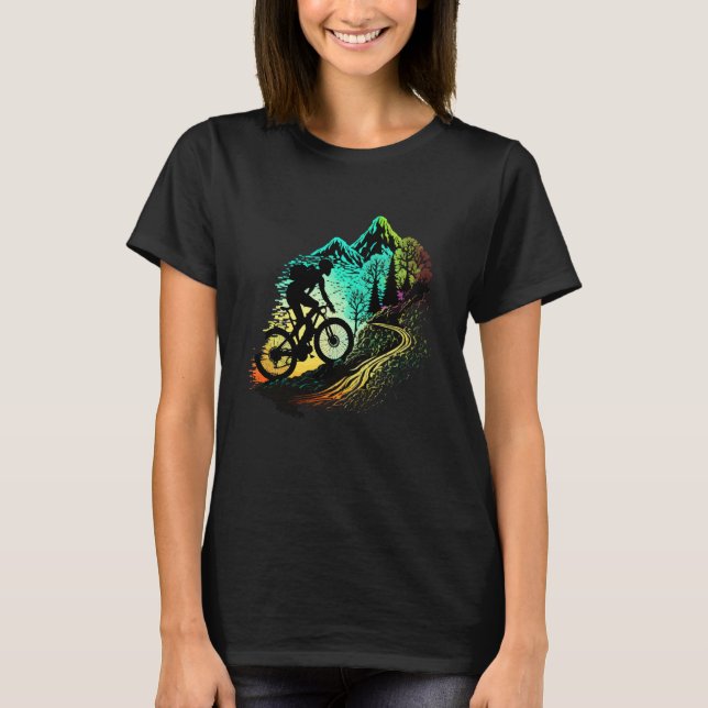 Camiseta Bicicleta Guay Mountain Biking MTB para hombres mu (Anverso)