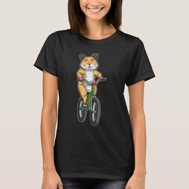 Camiseta Bicicleta Hamster (Anverso)