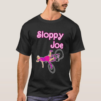 Camiseta Bicicleta Joe Shirt Funny Sloppy