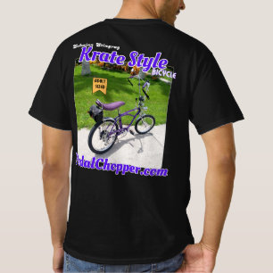 Camiseta Bicicleta Krate Style Para Adultos