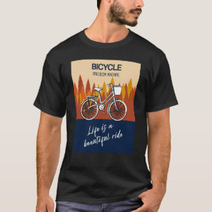 Camiseta Bicicleta Libertad para la Máquina Vida es un herm