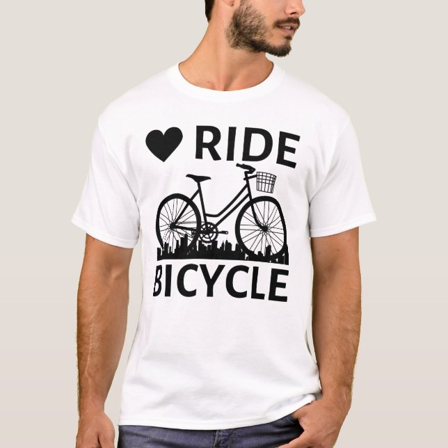 Camiseta Bicicleta Love Ride (Anverso)