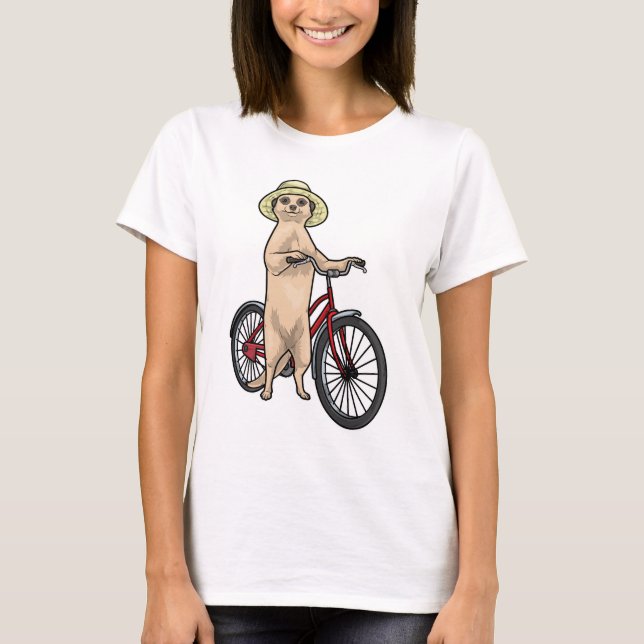 Camiseta Bicicleta Meerkat (Anverso)