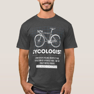Camiseta Bicicleta moderna de definición de ciclofaina