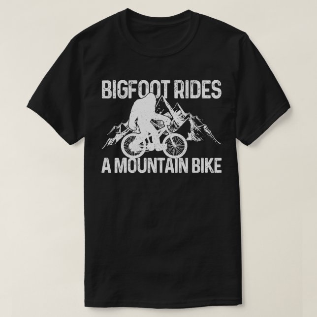 Camiseta Bicicleta MTB Funny Bicicleta Bicicleta MTB (Diseño del anverso)