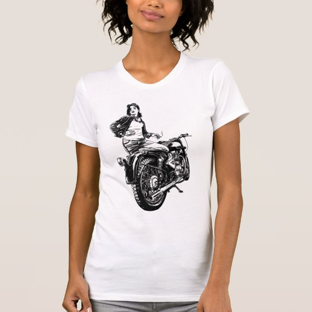 Camiseta Bicicleta mujer (Anverso)