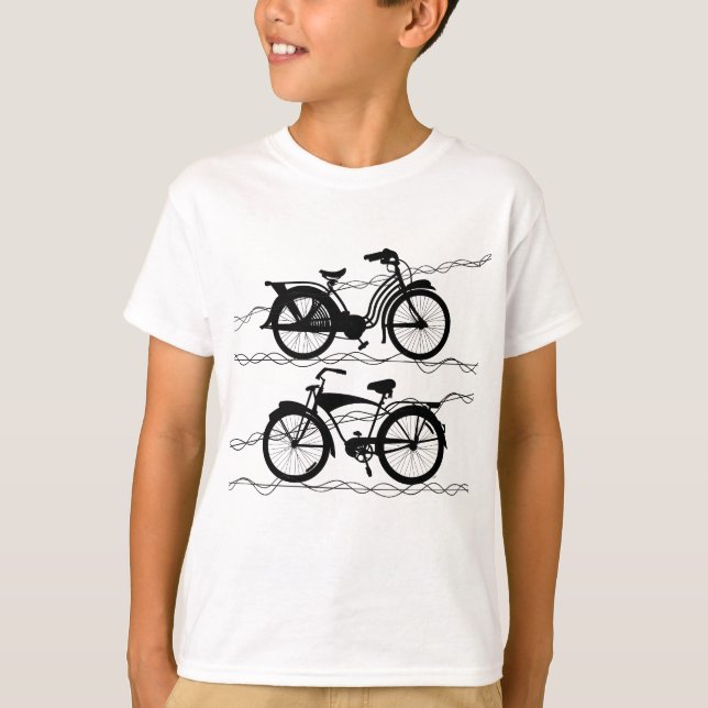 Camiseta Bicicleta Negro 1 (Anverso)