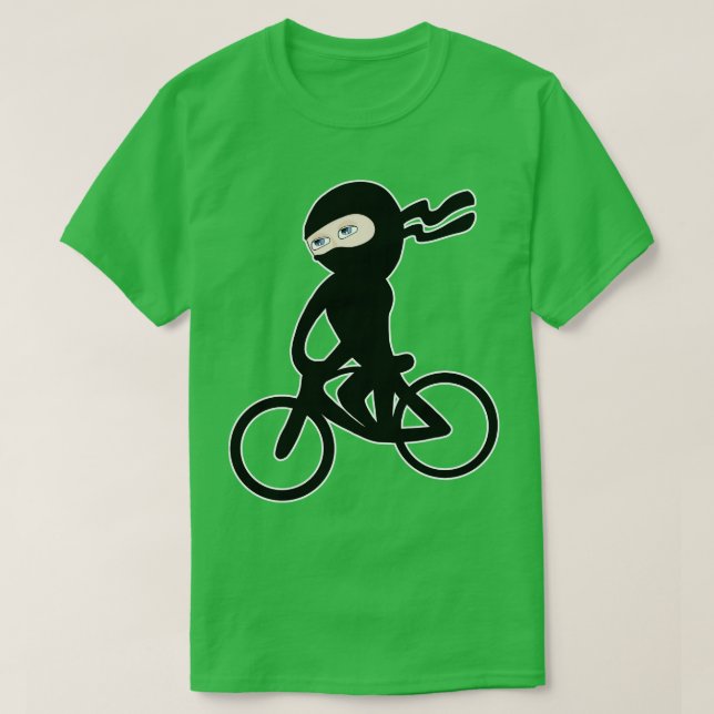 Camiseta Bicicleta Ninja 1 (Diseño del anverso)