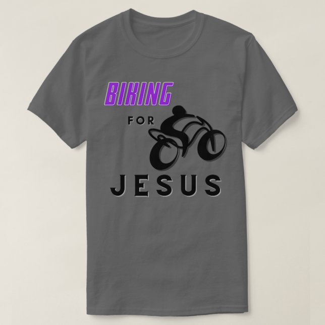 Camiseta Bicicleta Para Jesús (Diseño del anverso)