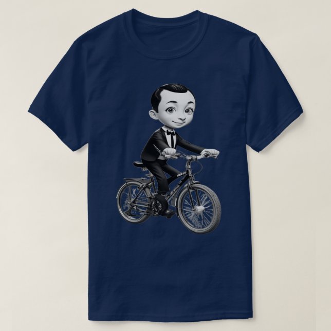 Camiseta Bicicleta PeeWee (Diseño del anverso)