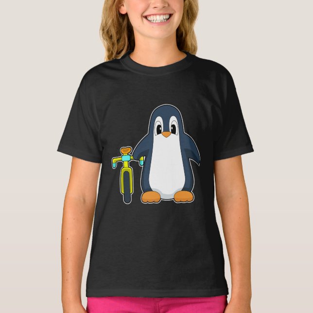 Camiseta Bicicleta Penguin (Anverso)