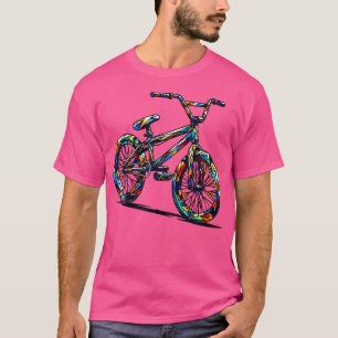 Camiseta Bicicleta Poligon Art Motocross Bmx Rider