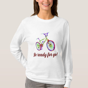 Camiseta Bicicleta preparada para el viaje
