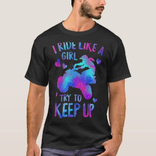 Camiseta Bicicleta Quad I Dirt Intenta Mantener A Quad ATV 