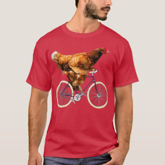 Camiseta Bicicleta Quirky para montar en pollo