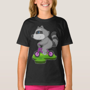 Camiseta Bicicleta Racoon