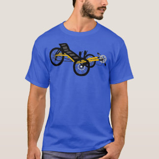 Camiseta Bicicleta reclasificada en blanco
