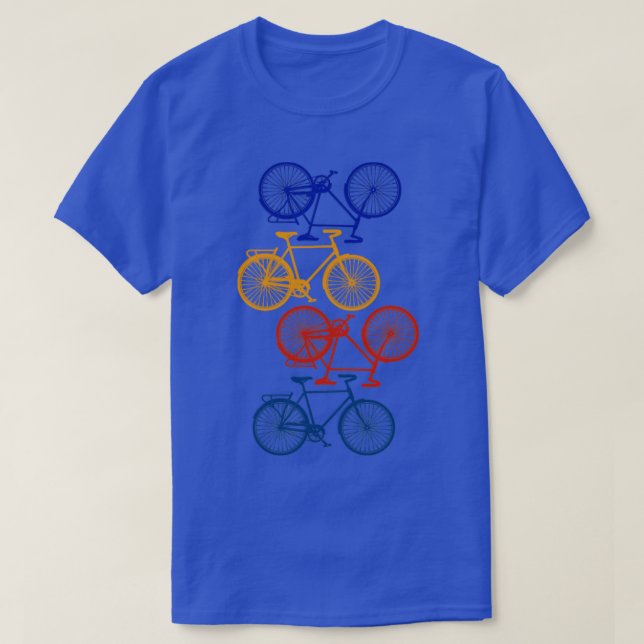 Camiseta Bicicleta Retro (Diseño del anverso)