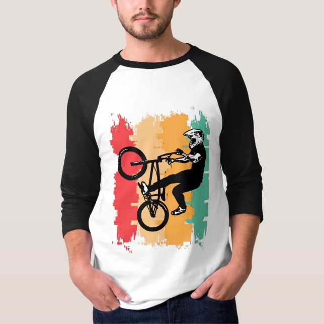 Camiseta Bicicleta retro (Anverso)