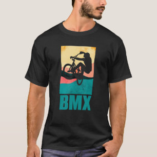 Camiseta Bicicleta Retro Bicicleta Bmx Carreras Stunt Jumpi