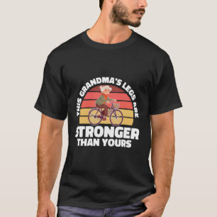 Camiseta Bicicleta Retro Ciclista Abuela - Ciclismo Vintage