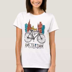 Camiseta Bicicleta Retro Vintage Regalo Holandés