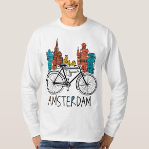 Camiseta Bicicleta Retro Vintage Regalo Holandés