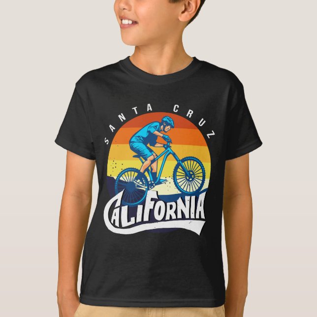 Camiseta Bicicleta Retro Vintage Santa Cruz (Anverso)