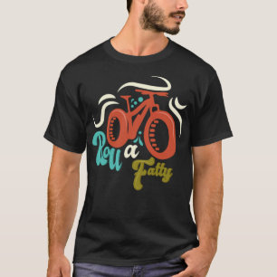 Camiseta Bicicleta Roll a Bicicleta Grasa Tiro Grasa Bicicl