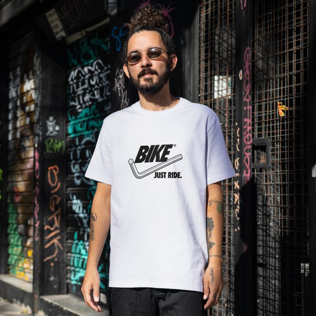Camiseta Bicicleta. Solo monta. (Subido por el creador)