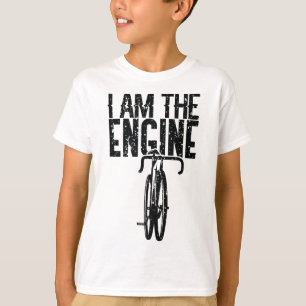 Camiseta Bicicleta Soy El Motor De Ciclismo De Montaña Para