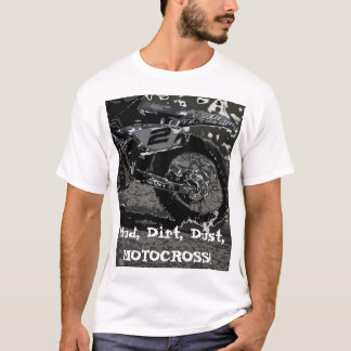 Camiseta Bicicleta sucia (blanco y negro)
