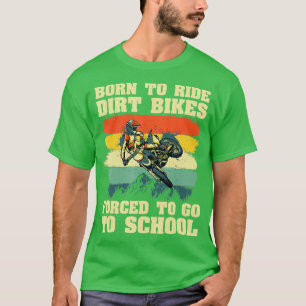 Camiseta Bicicleta Sucia Guay Para Hombres Mujeres Niños Mo