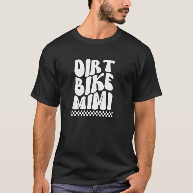 Camiseta Bicicleta Sucia Mimi Groovy Abuela Mimi De Un Bike (Anverso)